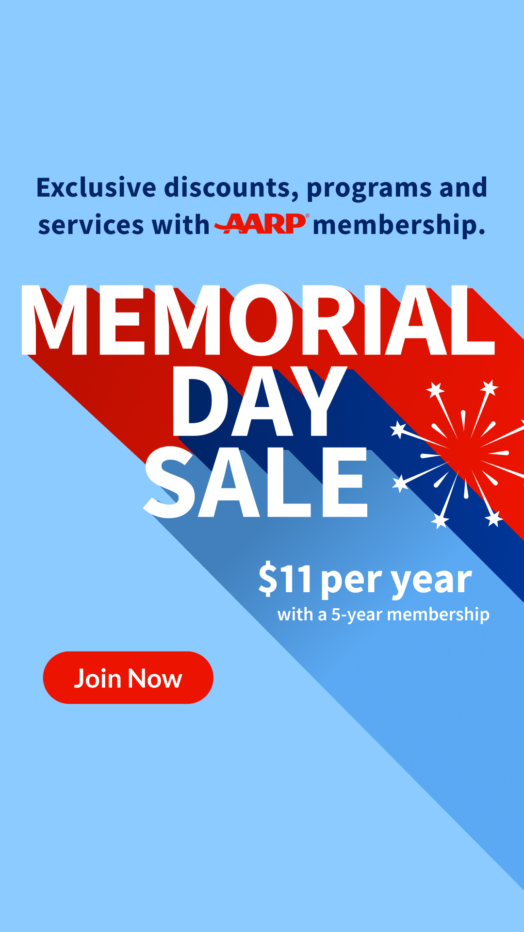 AARP Facebook ad