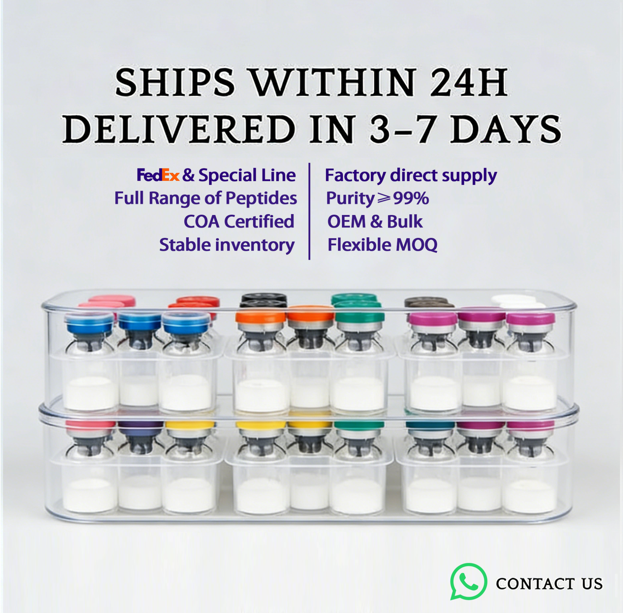 X-peptide Facebook ad: Your Trusted Source Manufacturer