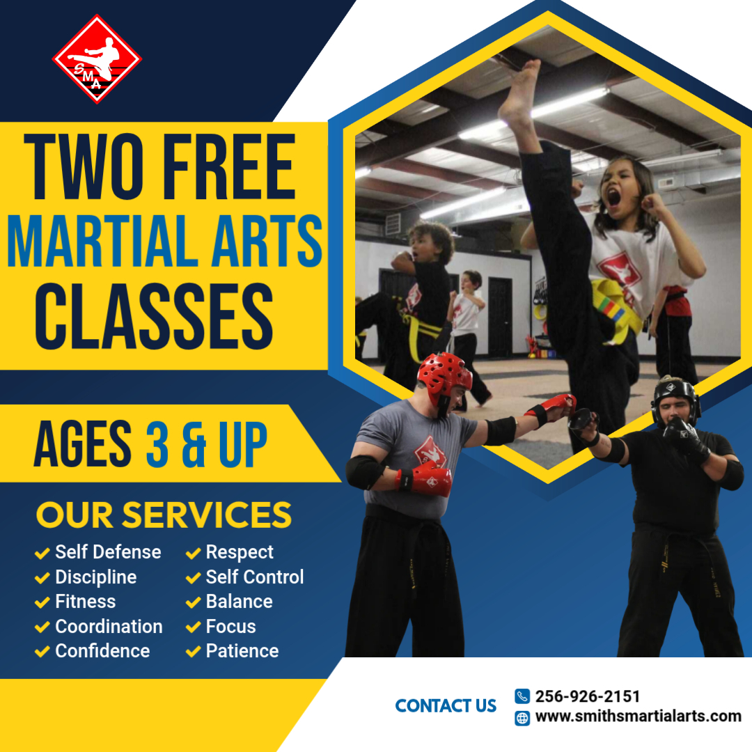 Smith's Martial Arts & Fitness - Oxford Facebook ad