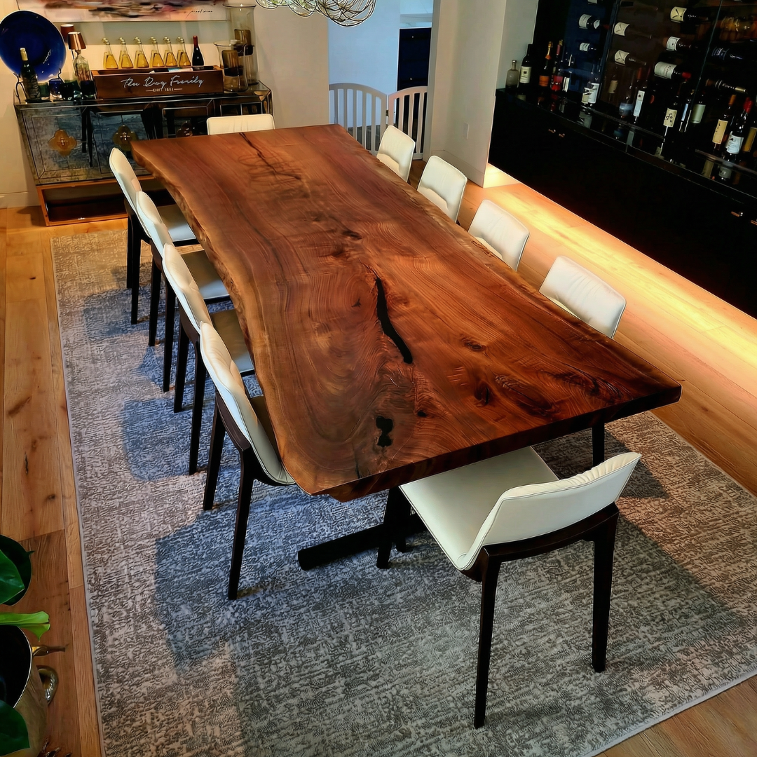 Live Edge Hardwoods Facebook ad: Not all custom furniture is created equal.