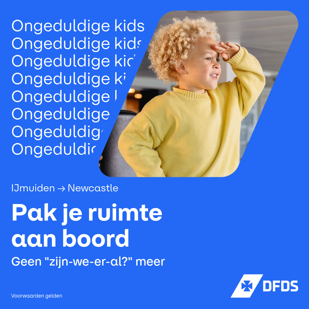 DFDS Nederland Facebook ad from Jul 23, 2026