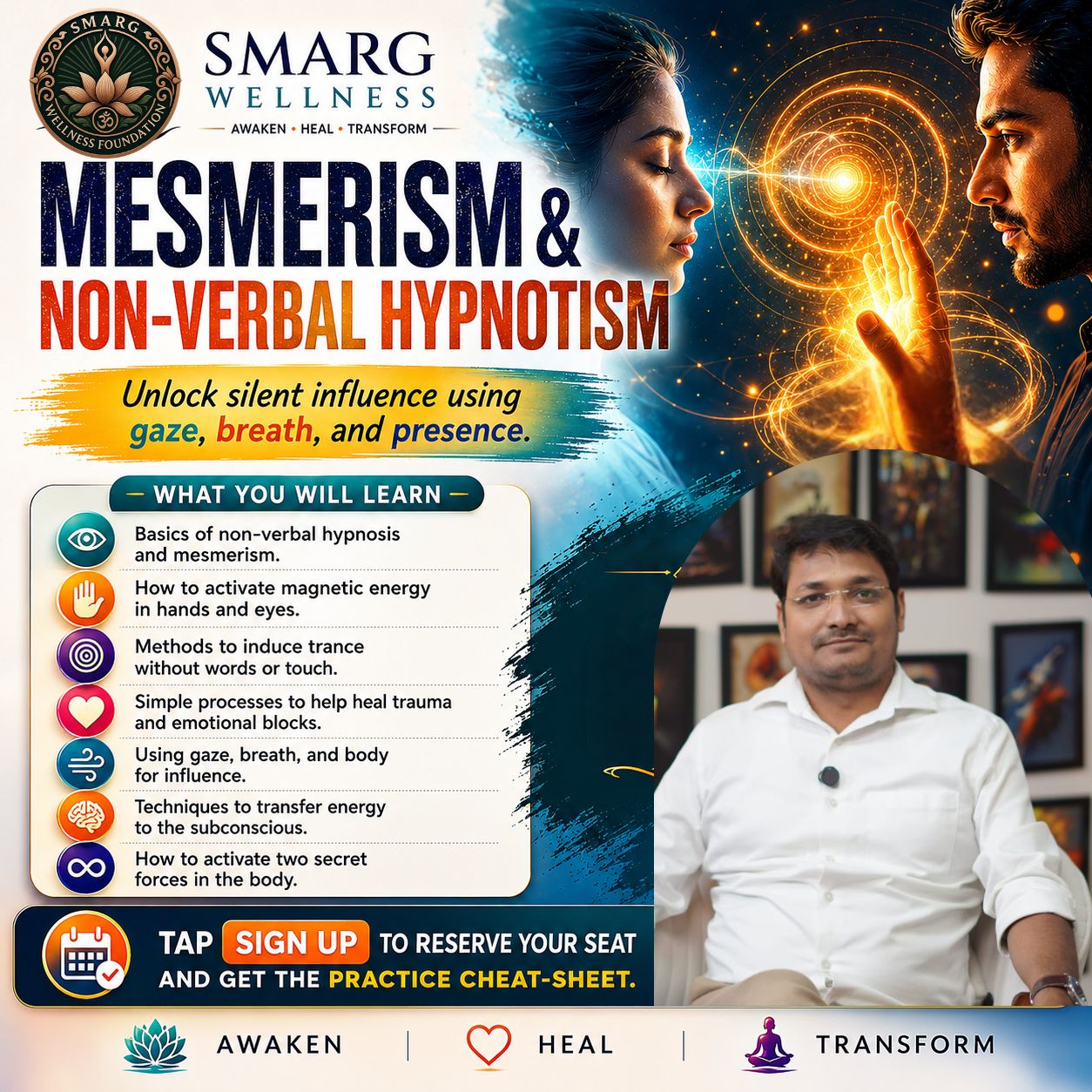 Smarg Wellness Facebook ad: Chat with us