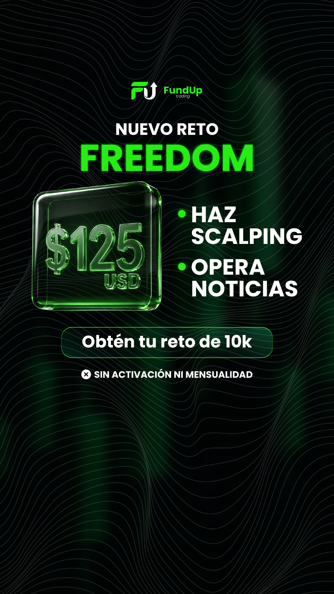 FundUp Trading Facebook ad from Jul 9, 2026