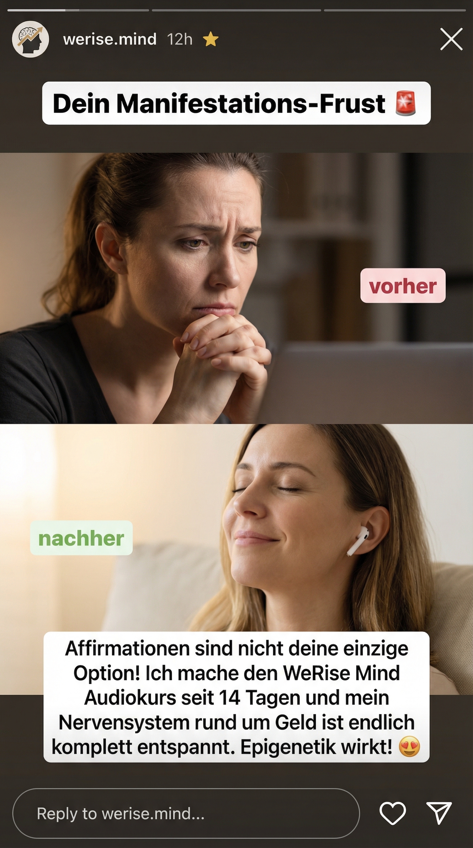 WeRise Facebook ad