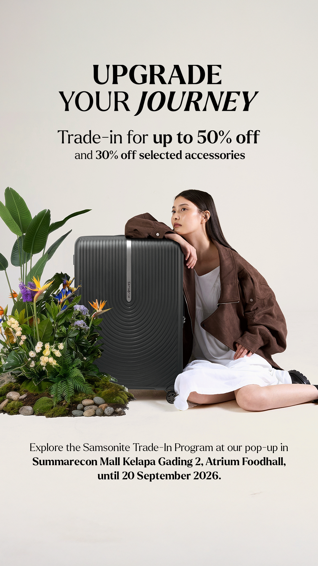 Samsonite Indonesia Facebook ad
