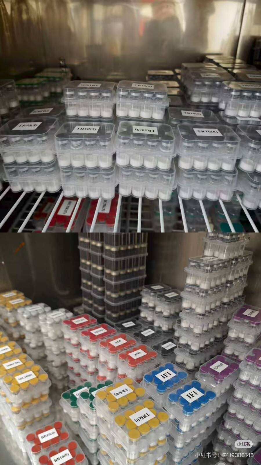 Elite Research Peptides Facebook ad: WhatsApp us for today’s stock & pricing.