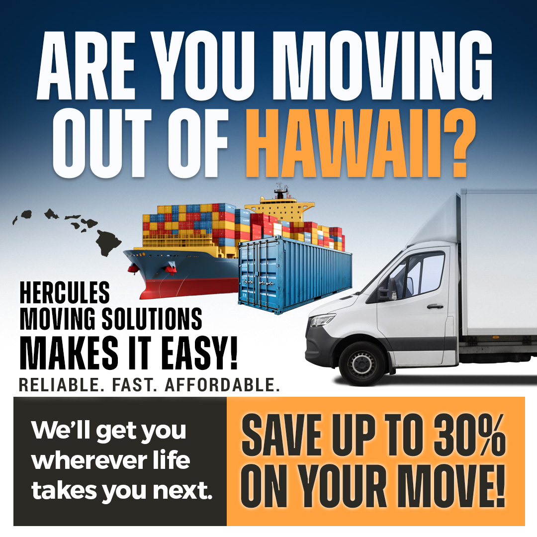 Hercules Moving Solutions Facebook ad: Click Get quote For A Quick Quote