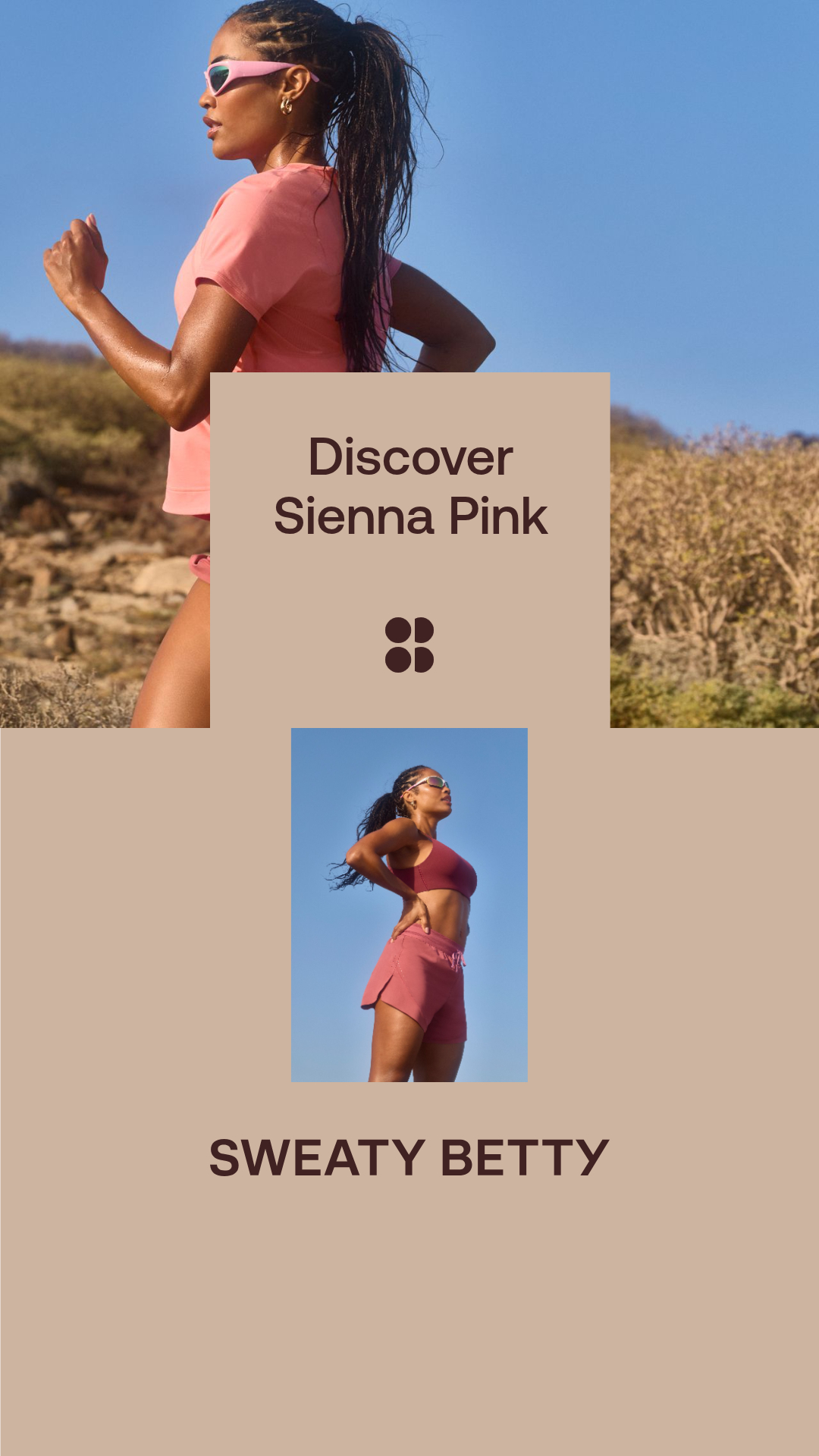 Sweaty Betty Facebook ad