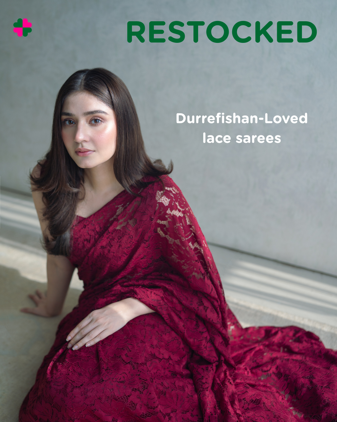 Saareeka Facebook ad: Dur-e-Fishan’s favorite-now restocked in two stunning…
