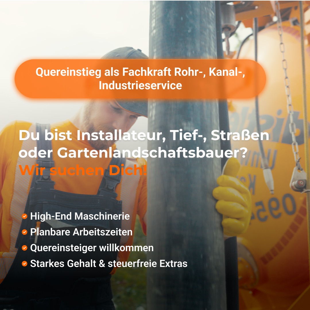 Distler Umwelttechnik GmbH Facebook ad: Starte mit uns durch!