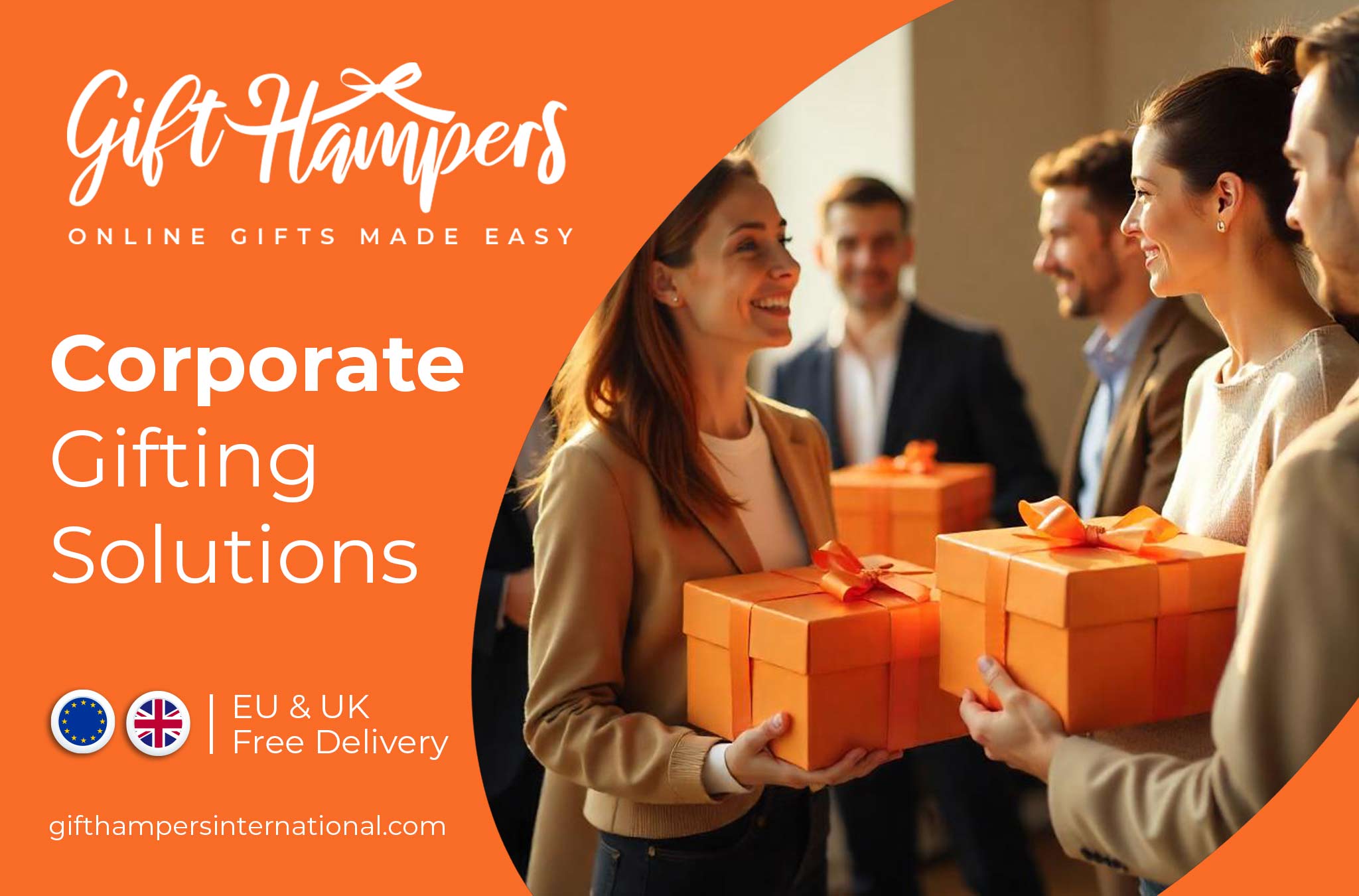 Gift Hampers Facebook ad: Corporate Gifts in Europe