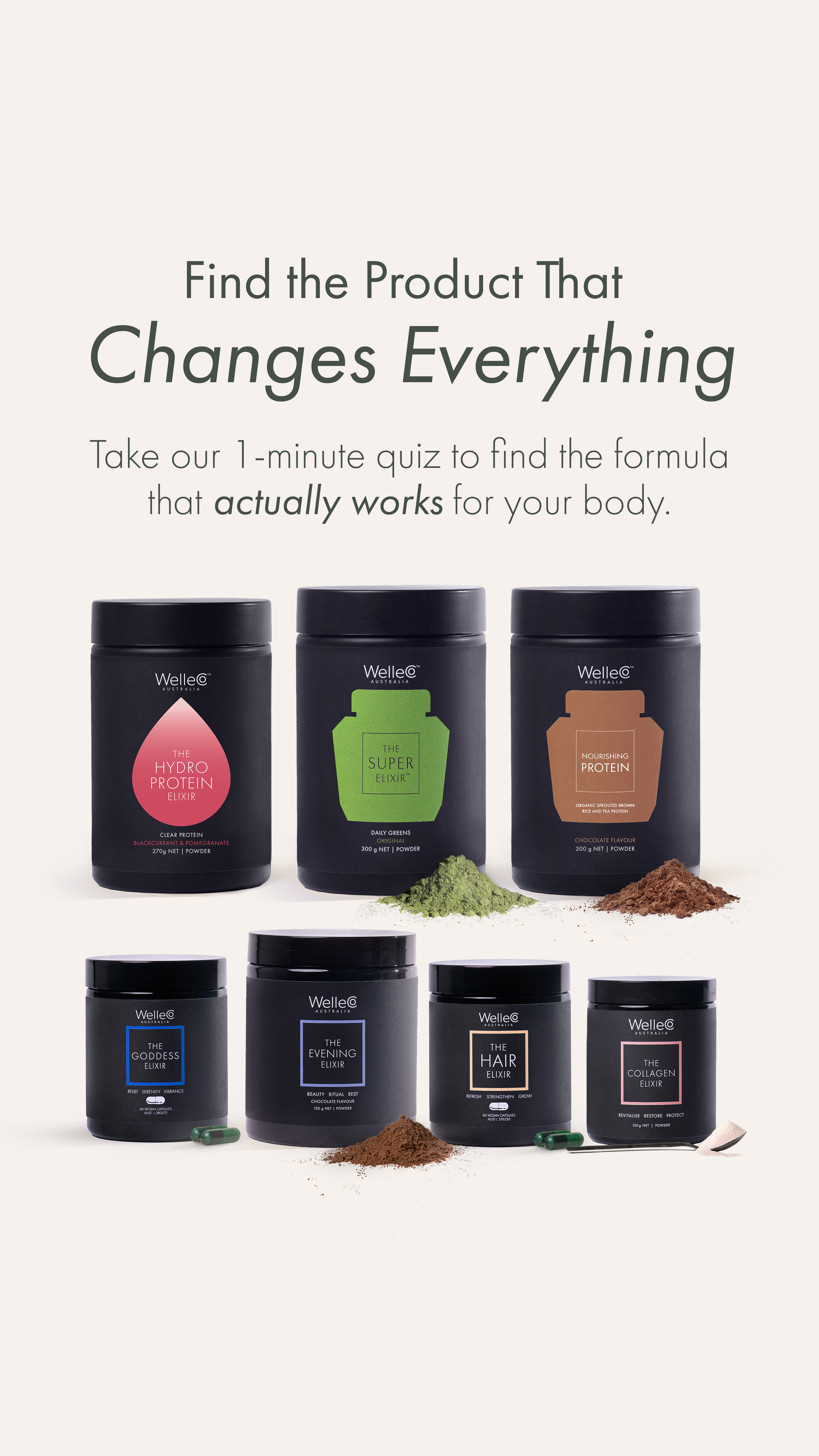 WelleCo Facebook ad