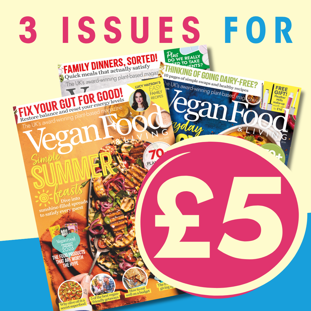 Vegan Food and Living Facebook ad: Ready to feel more energised and inspired in…