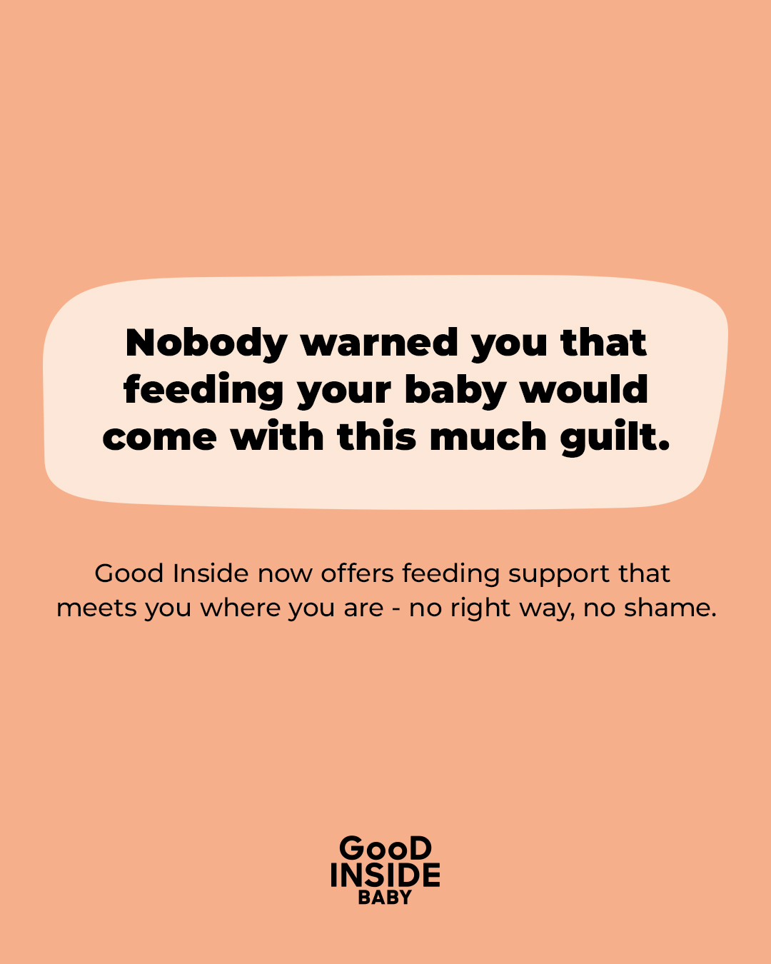 Good Inside Baby Facebook ad