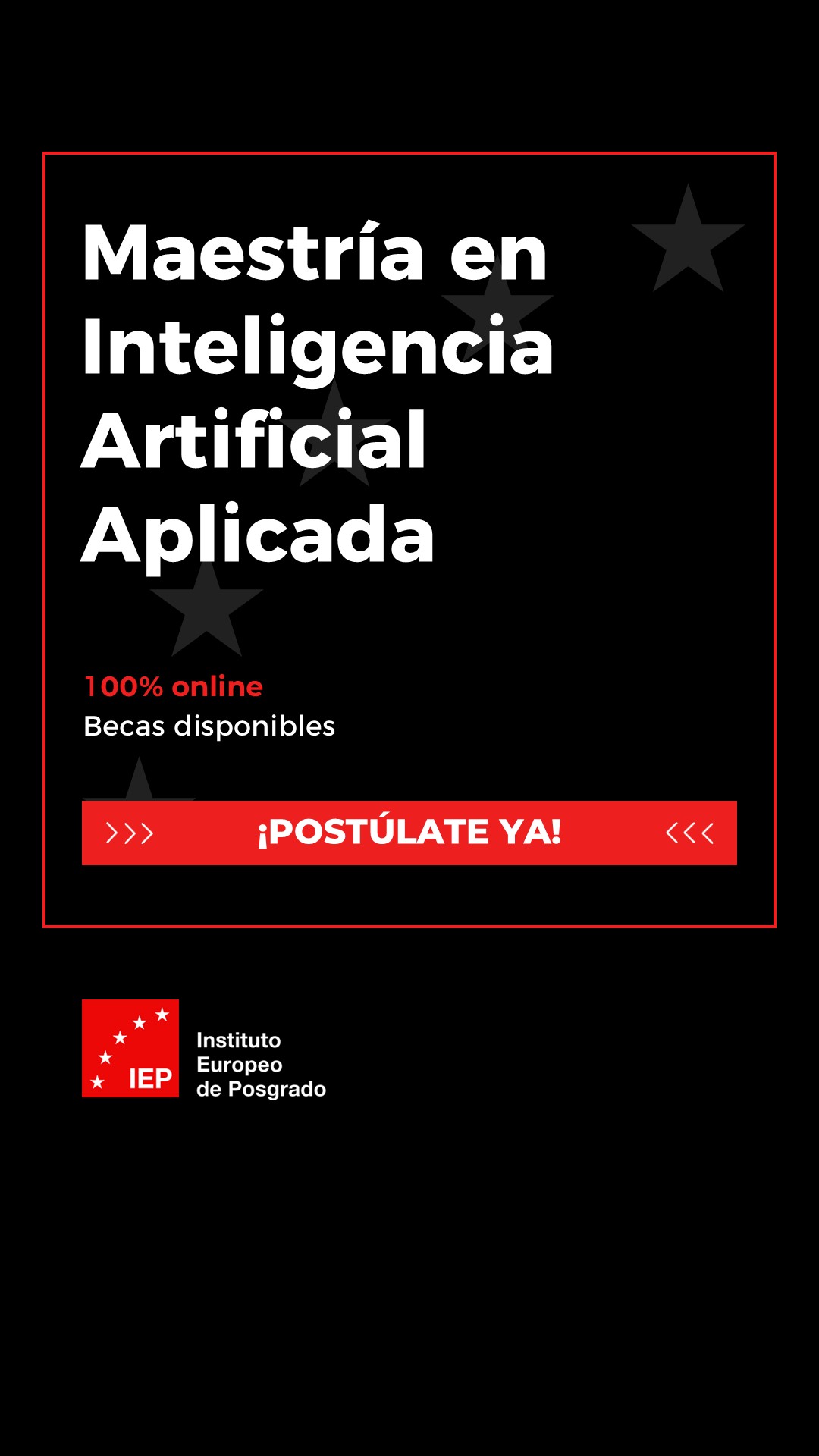 IEP - Instituto Europeo de Posgrado Facebook ad