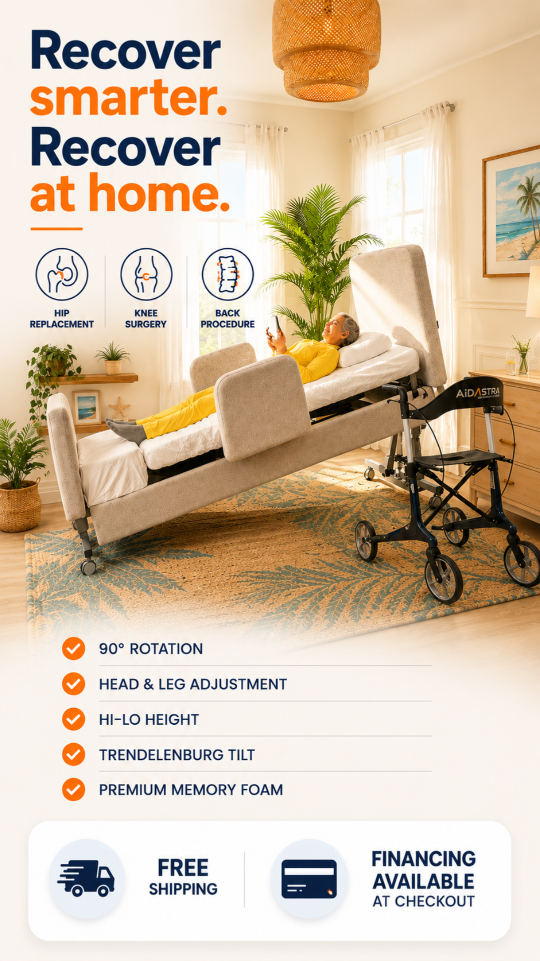 EzLift Bed Facebook ad from May 31, 2026