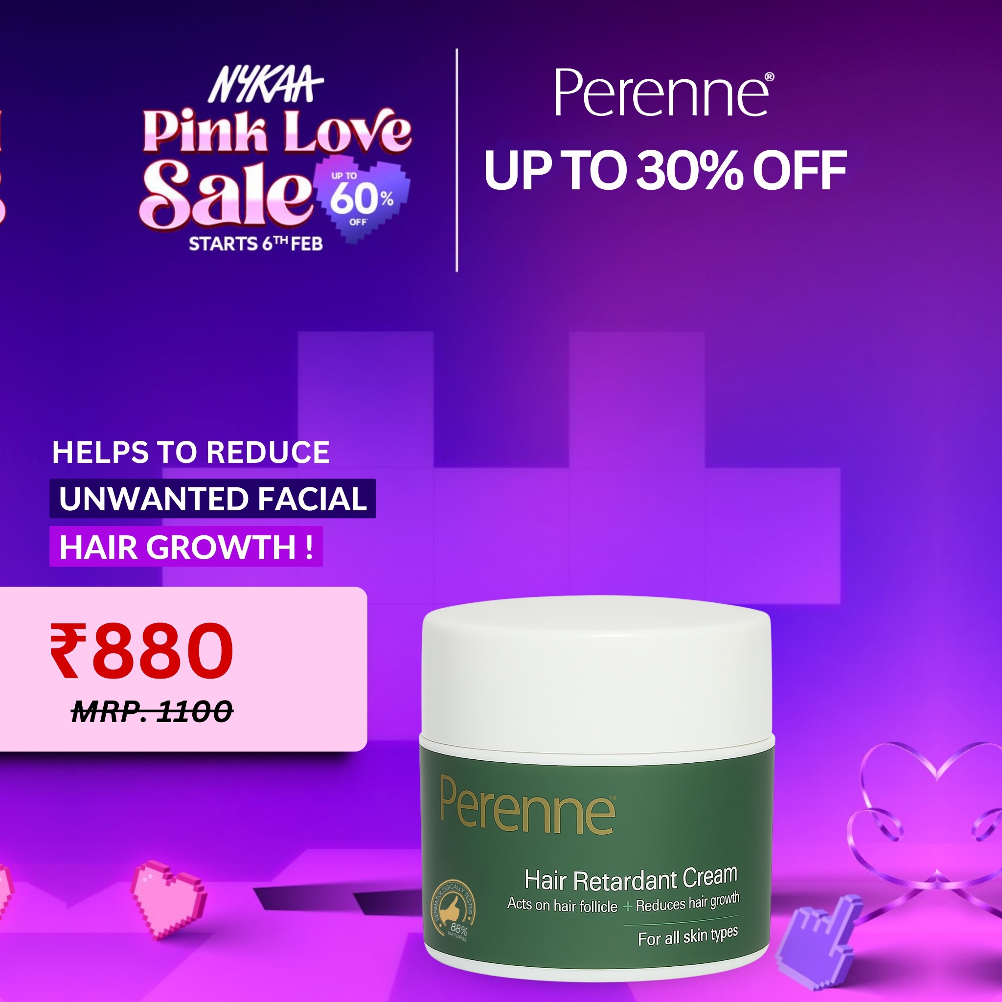 Perenne Facebook ad