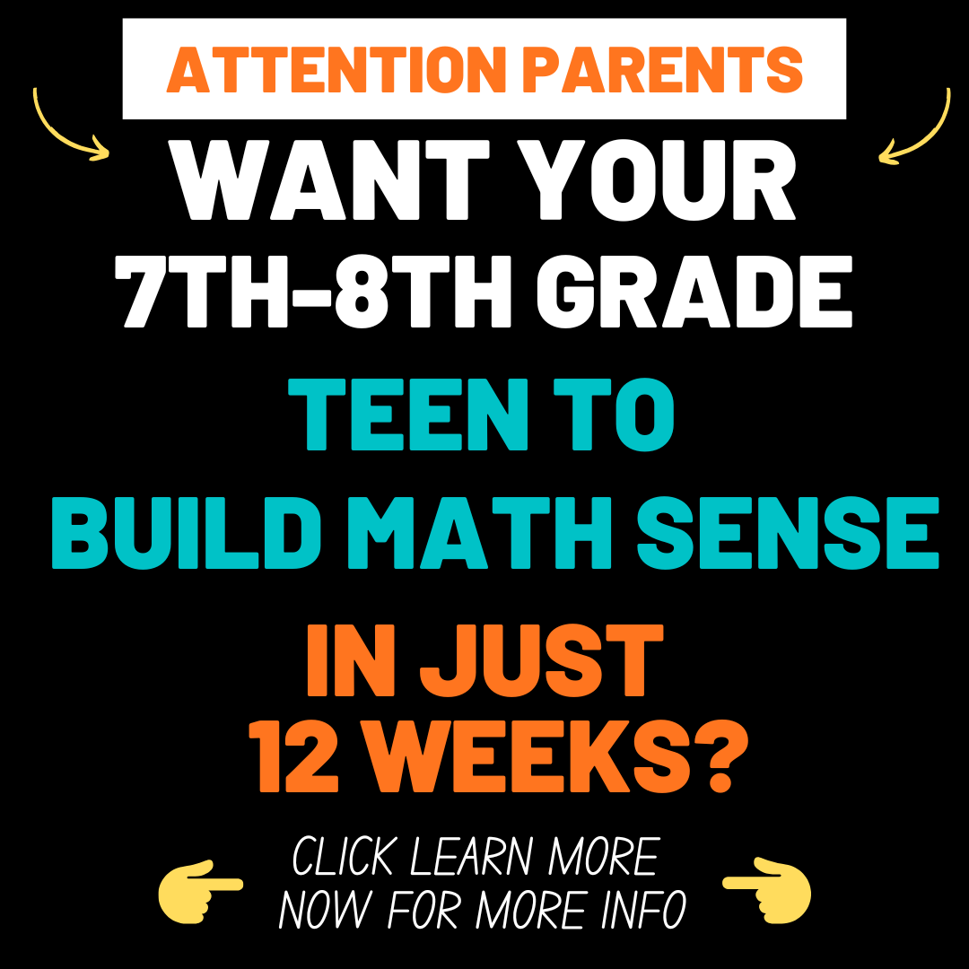 Shannon Hauser- MS Math Tutor Facebook ad: Parents: Is Your Child Behind in Math?
