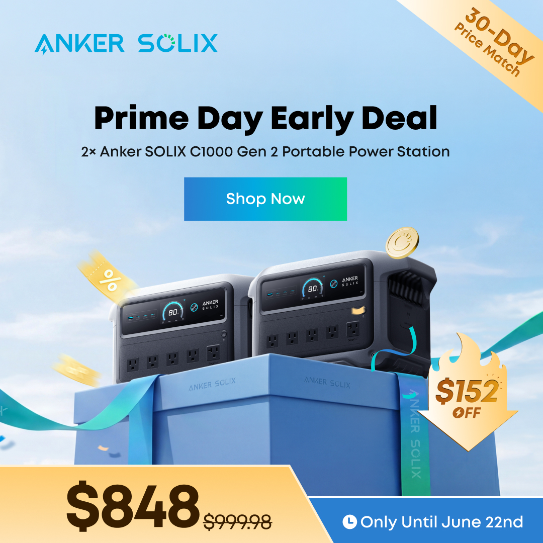 Anker SOLIX Facebook ad