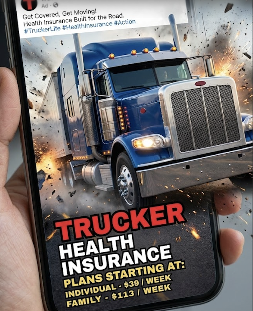 Adamas Insurance Facebook ad: Tired of $6000 deductibles?