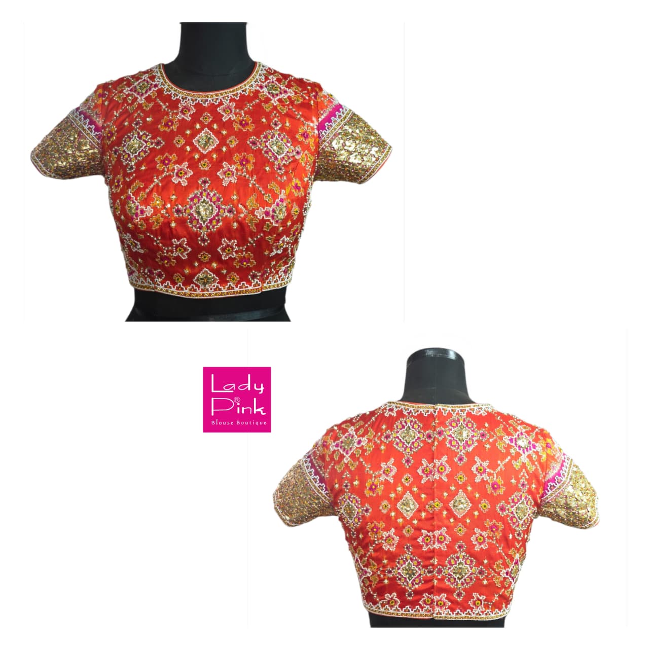 Lady Pink Blouse Boutique Facebook ad: Customised Designed Blouses For You