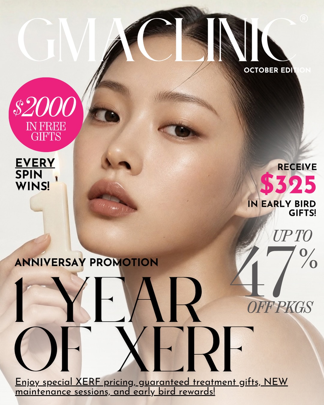 GMA Clinic Facebook ad: Our XERF Anniversary Event is Here!