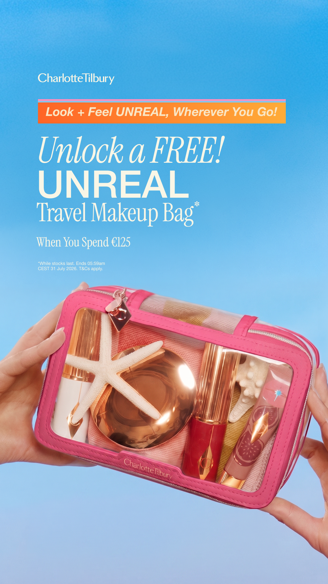 Charlotte Tilbury Facebook ad