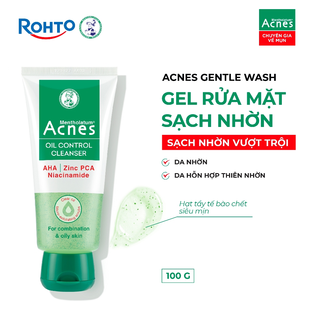 Acnes Vietnam Facebook ad: NGỪA MỤN SẠCH KHUẨN, DA KHỎE ĐẸP CHUẨN