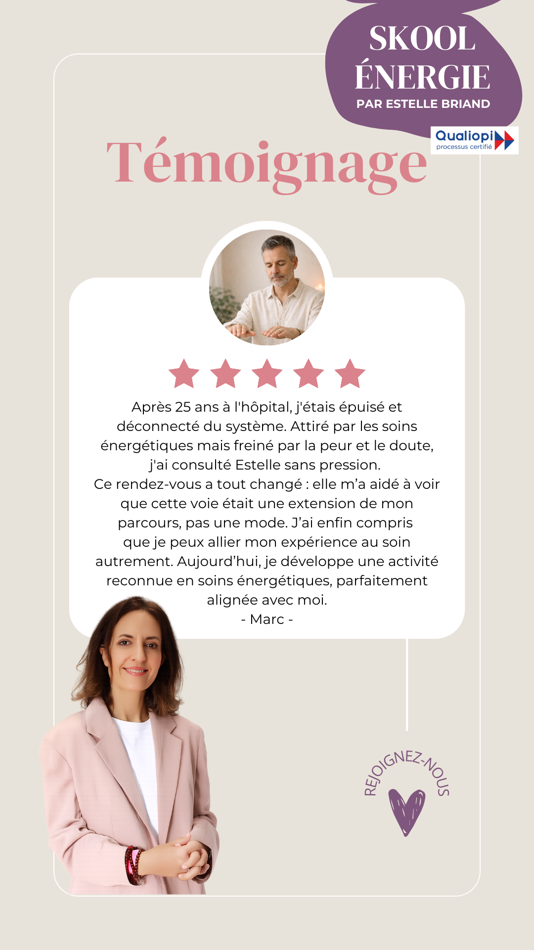Estelle Briand énergie Facebook ad
