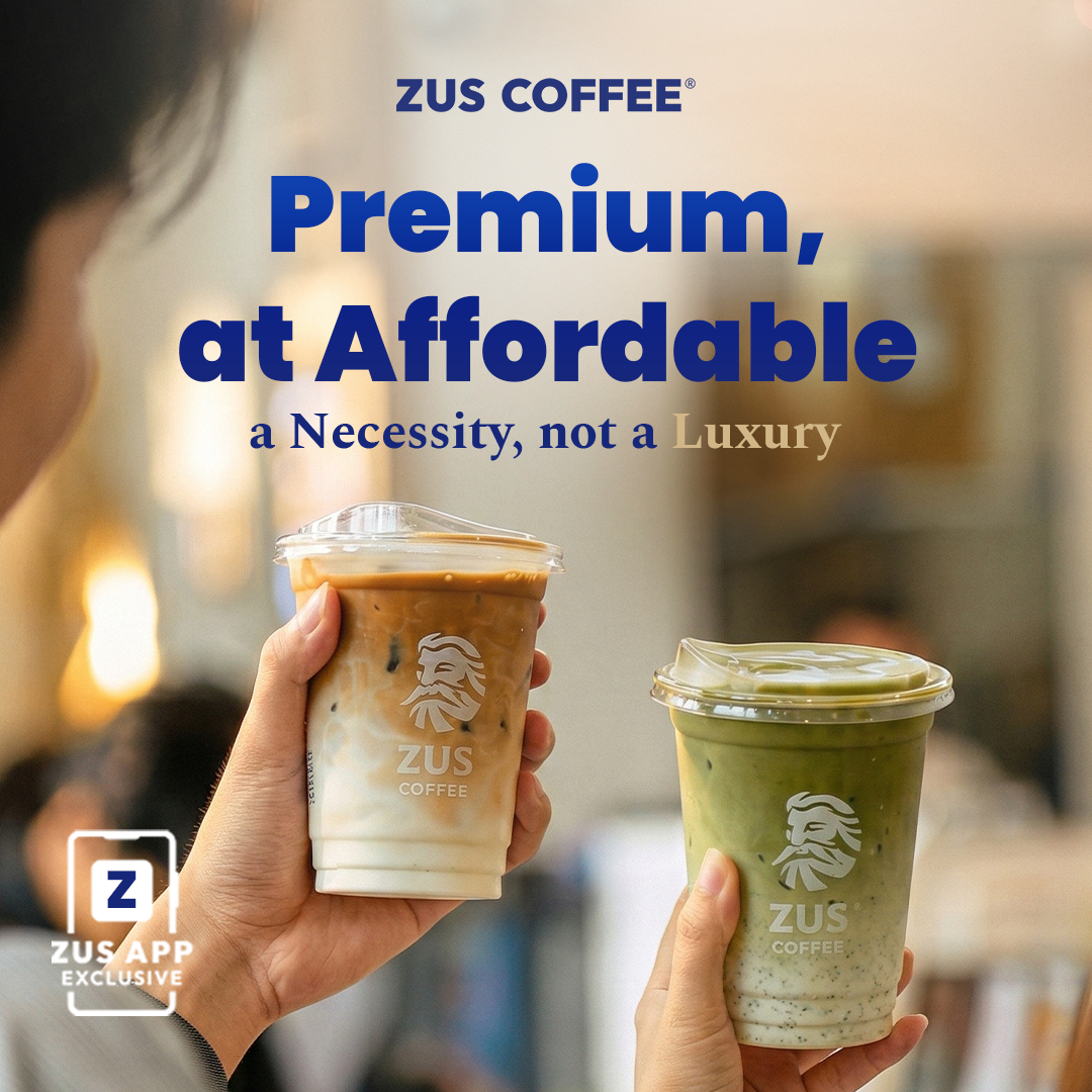 ZUS Coffee Philippines Facebook ad