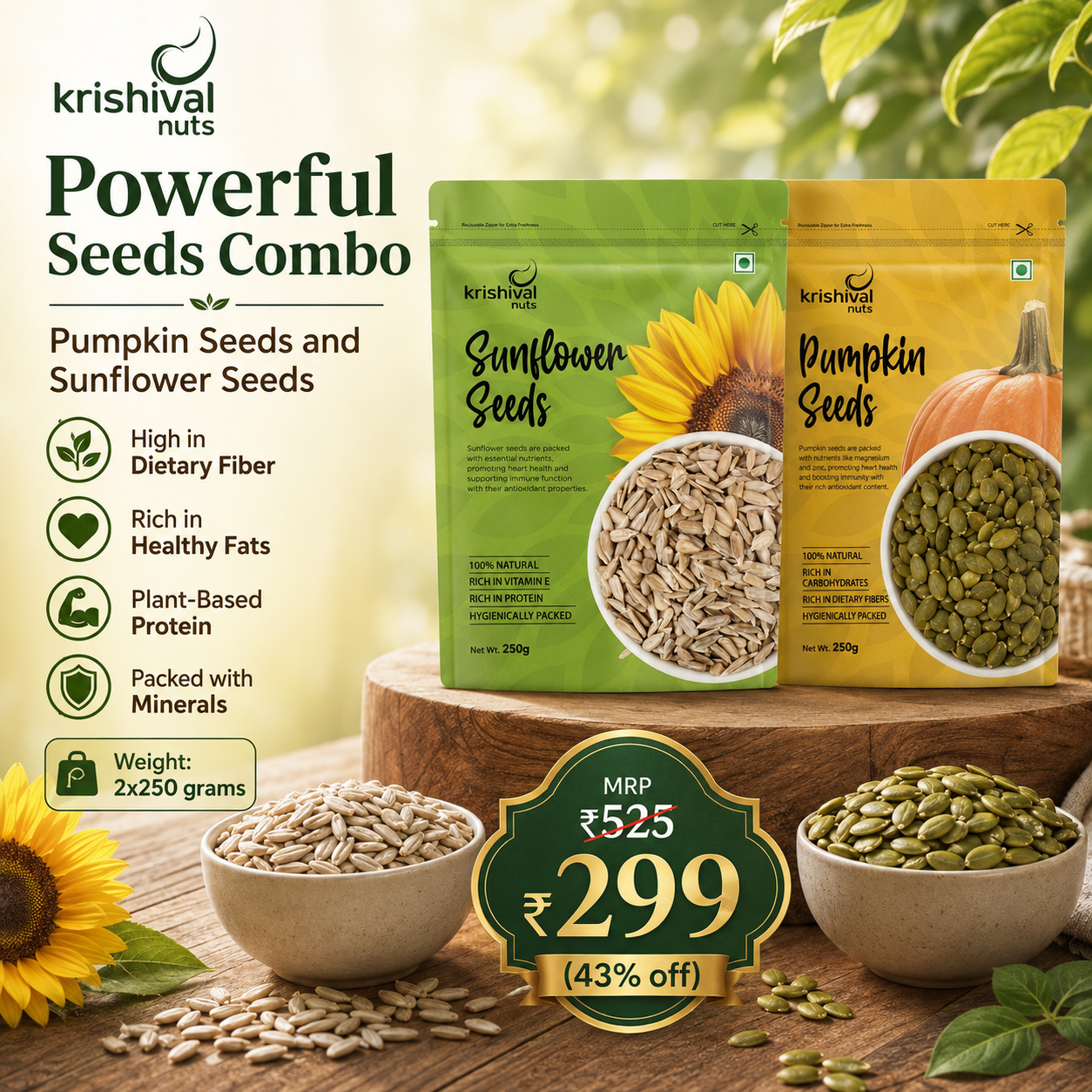 Krishival Nuts Facebook ad: History in the making!