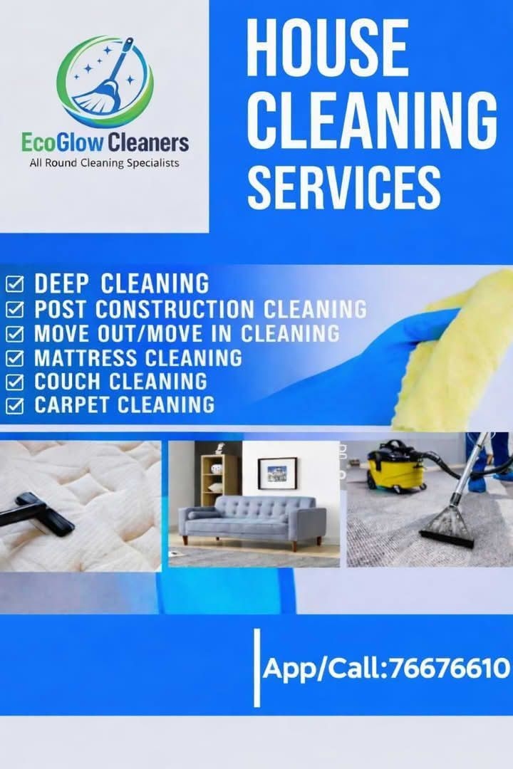 Ecoglow Cleaners Facebook ad