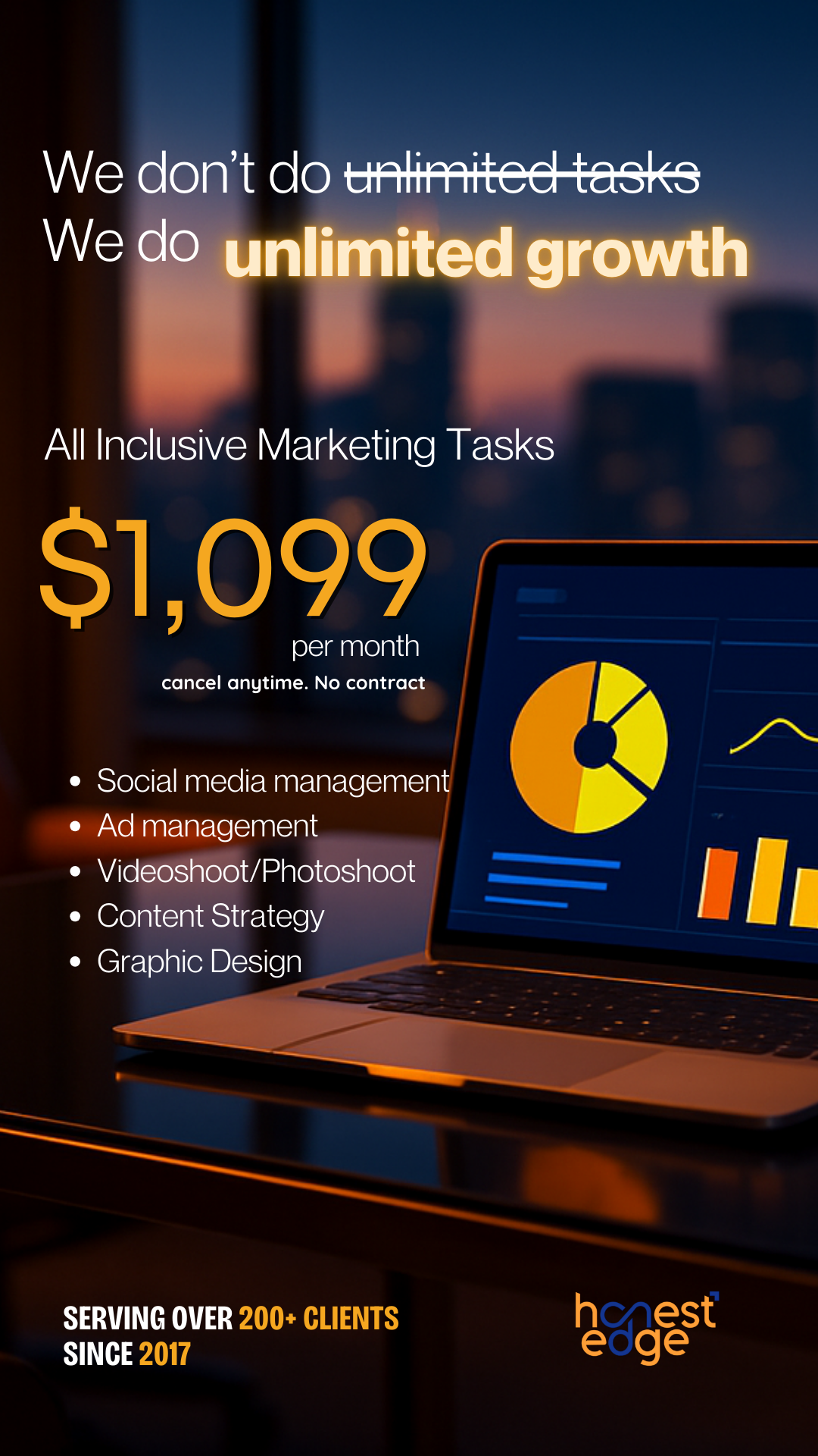 Honest Edge Digital Facebook ad from Aug 18, 2025