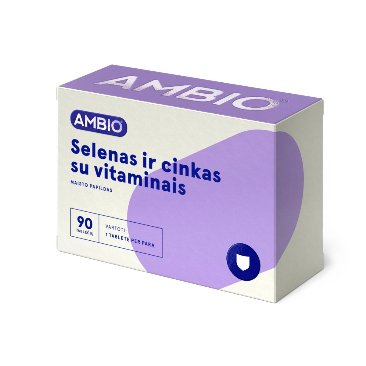 Gintarinė Vaistinė Facebook ad: Ambio selenas ir cinkas su vitaminais, 90 tablečių