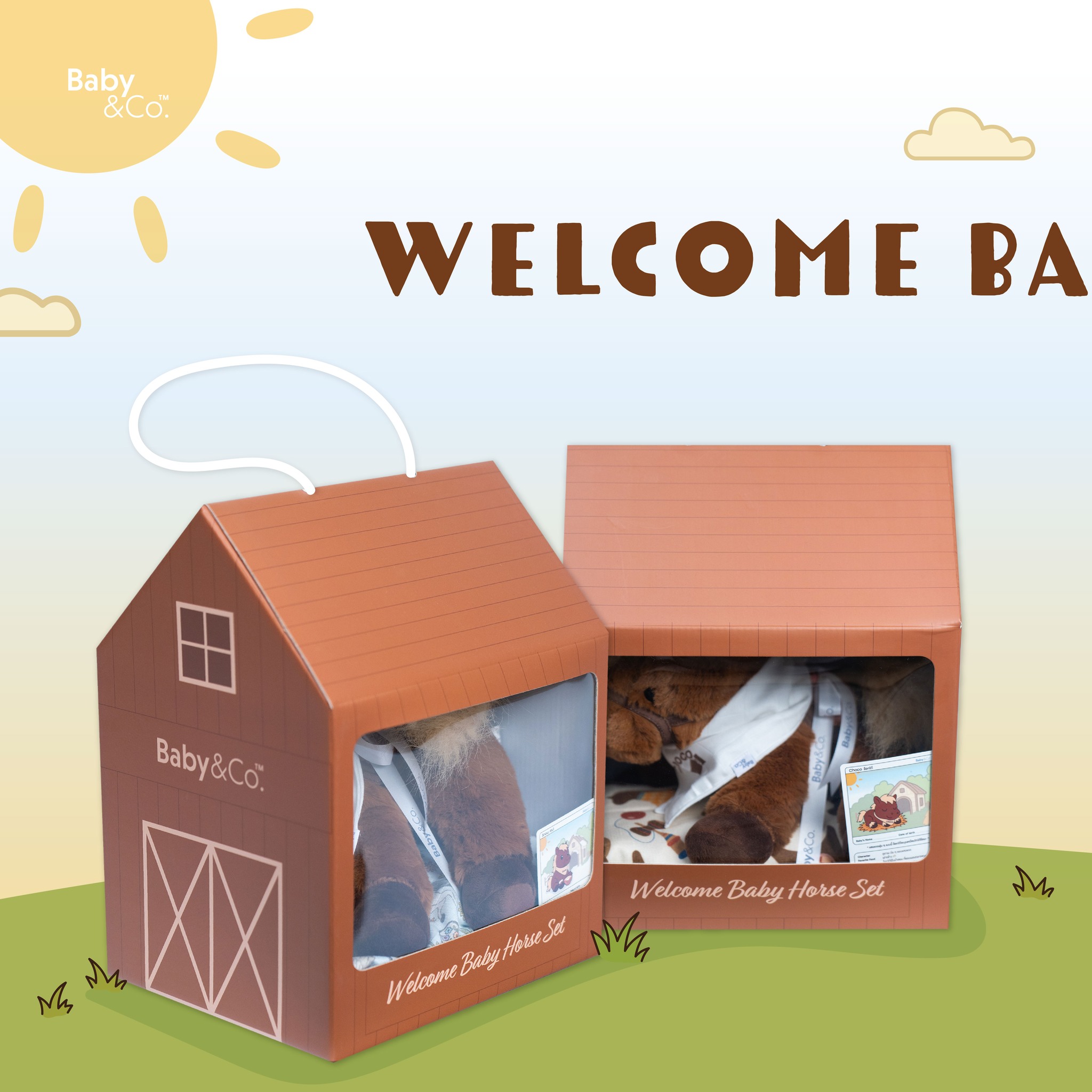 Baby & Co. Facebook ad: Welcome Baby Horse Set, ชุดของขวัญต้อนรับเจ้าม้าน้อย