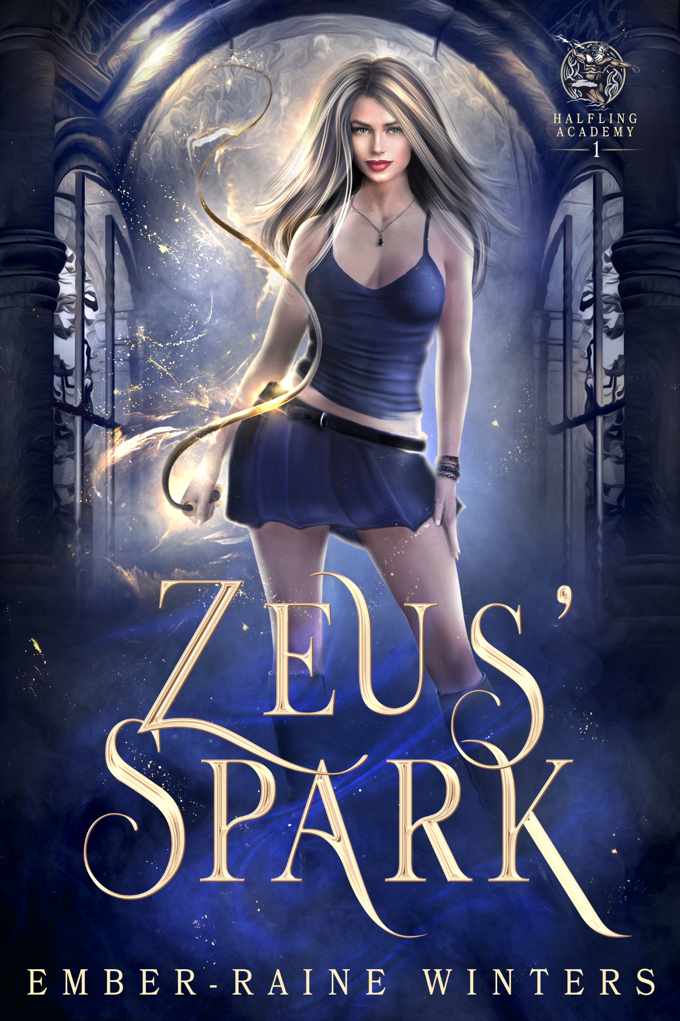 Author Ember-Raine Winters Facebook ad: The reek Gods are real and danger lurks around every corner.