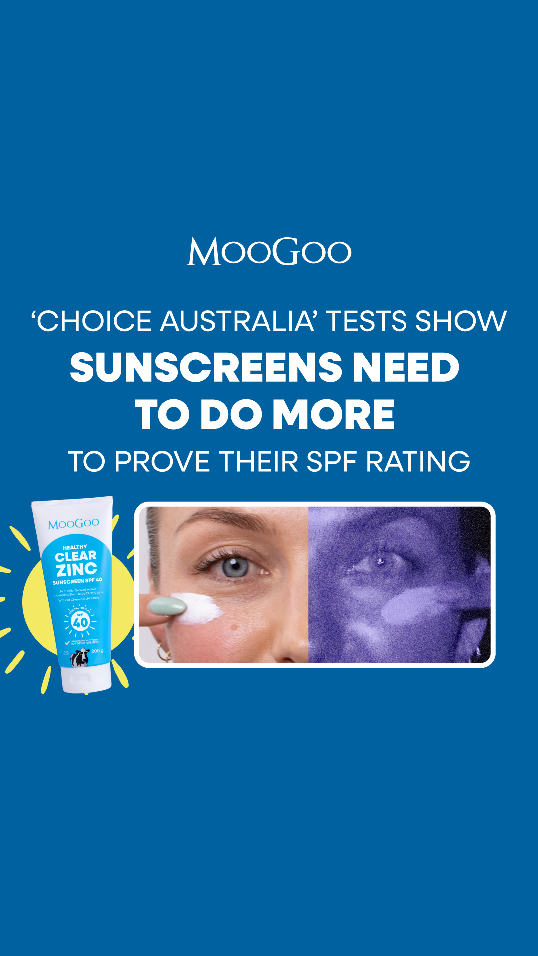 MooGoo Skin Care Facebook ad