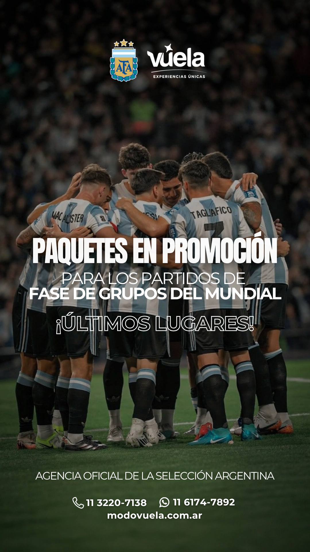 Modo Vuela Facebook ad: Promos copa del mundo!