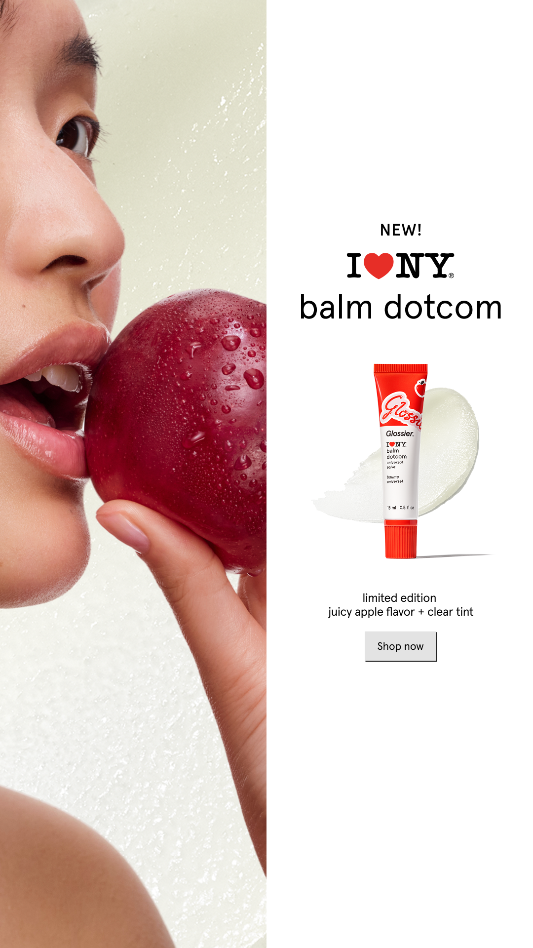 Glossier Facebook ad