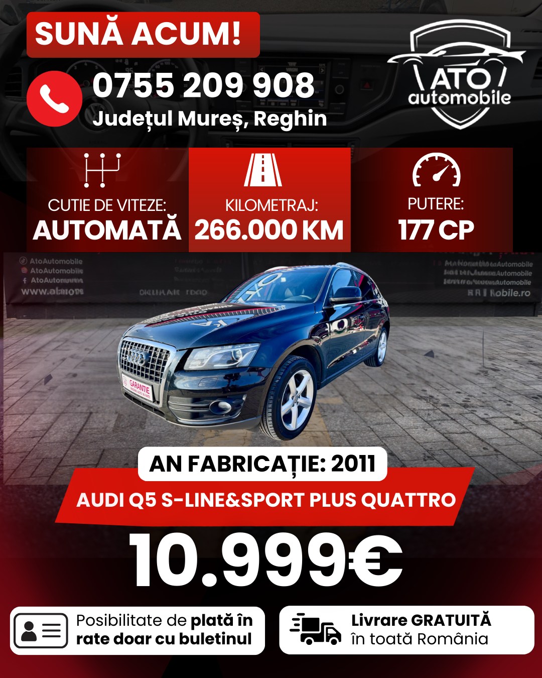 Ato Automobile Facebook ad