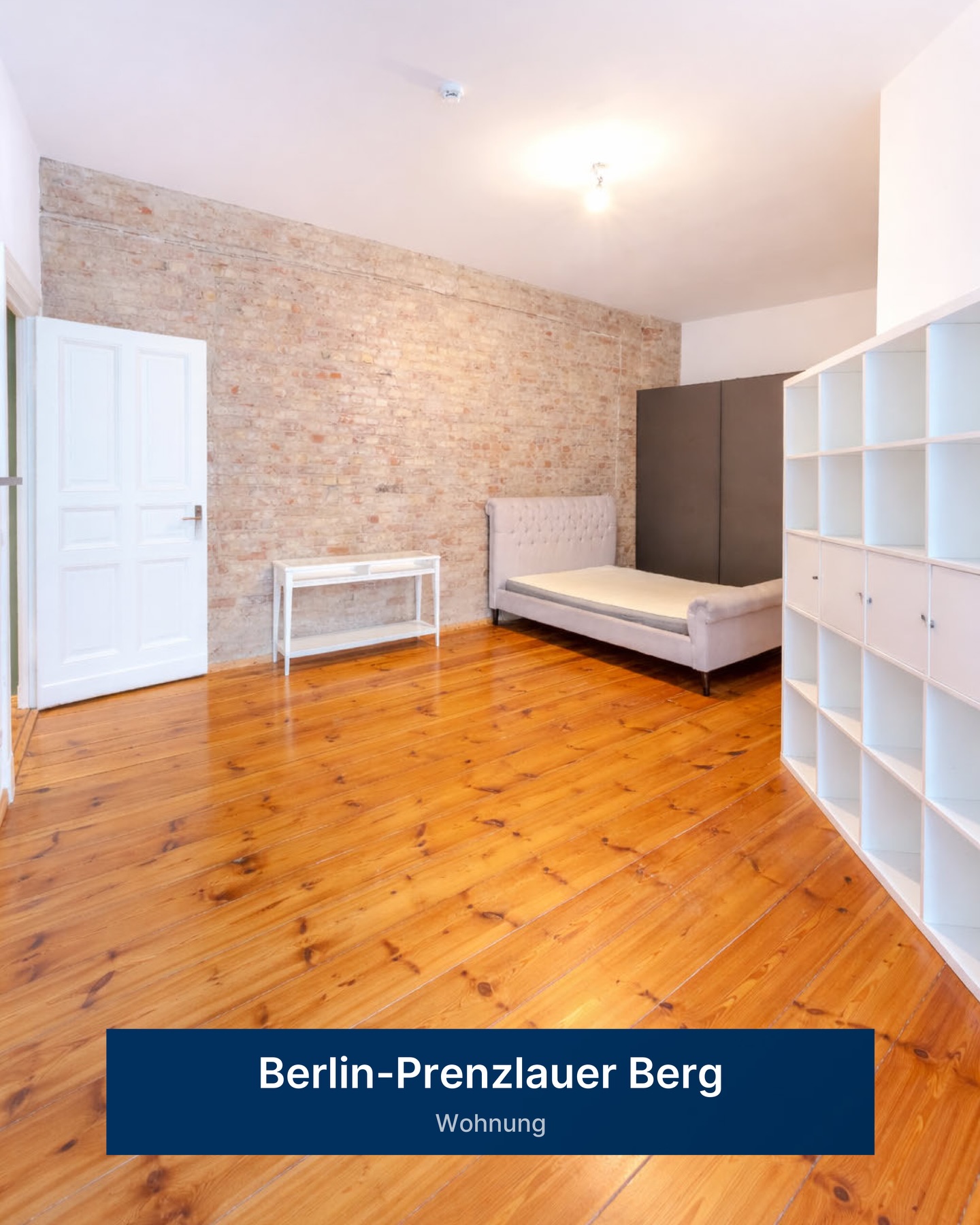 VON POLL Immobilien Berlin - Pankow Facebook ad: Charmante 1-Zimmer-Altbauwohnung (ca.
