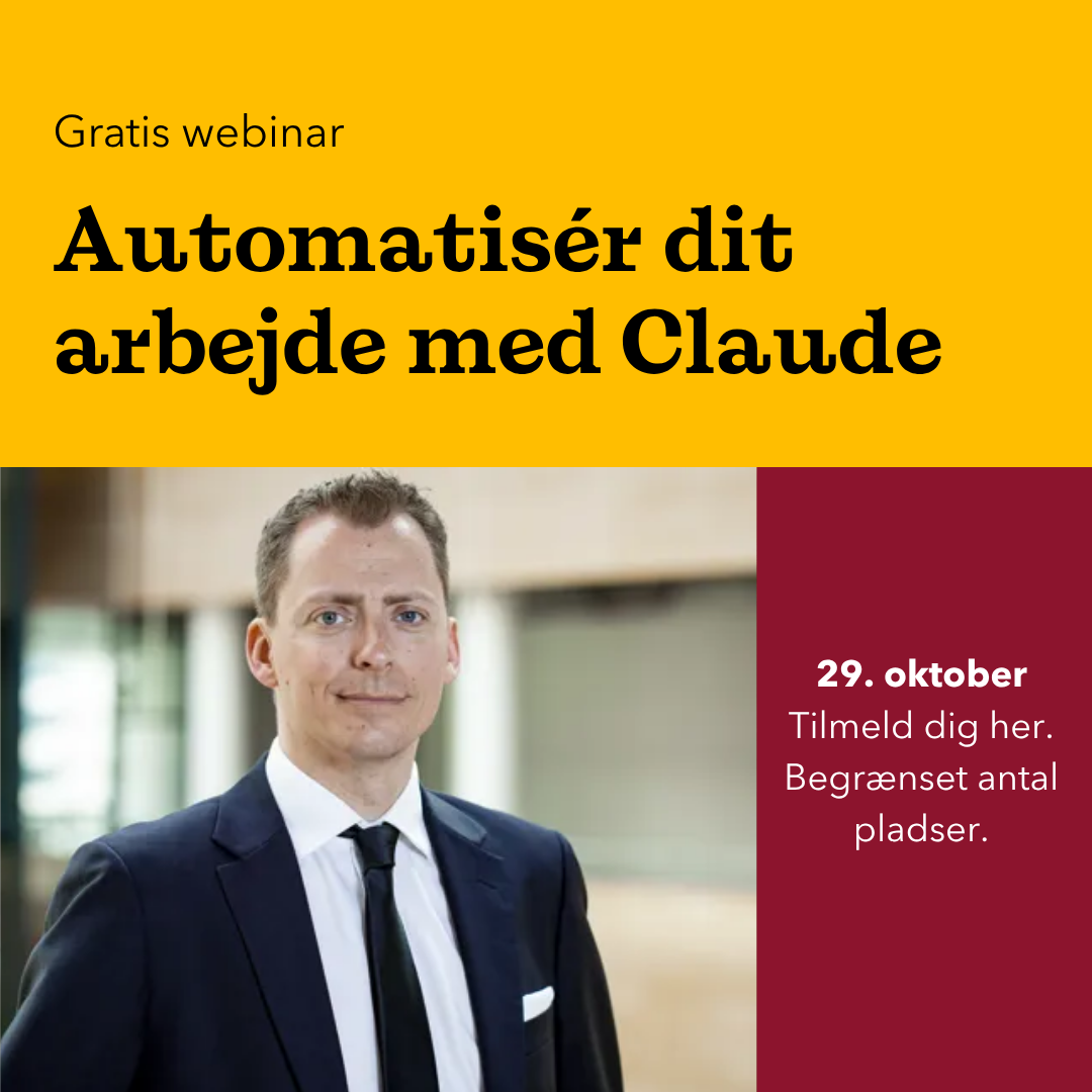 DM din akademiske fagforening Facebook ad