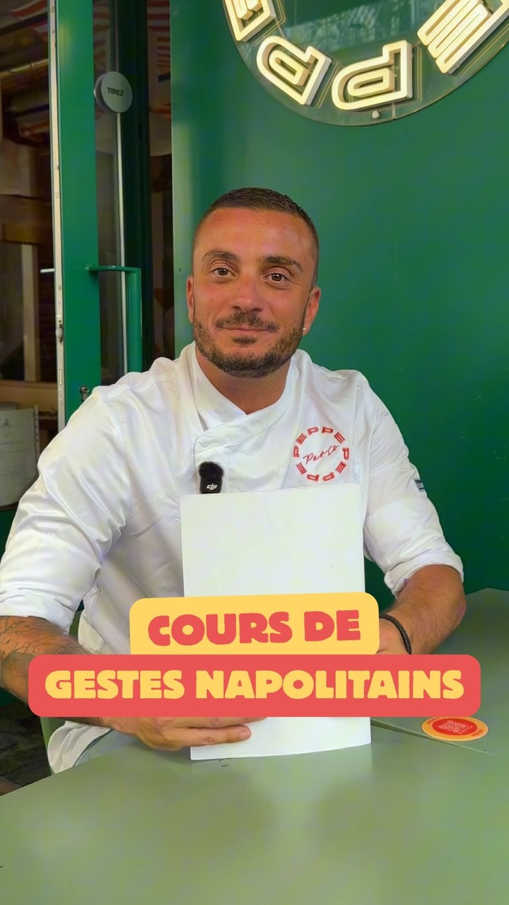 Giuseppe Cutraro - Pizza LVR Facebook ad: Benvenuti à l’école des gestes Napolitains