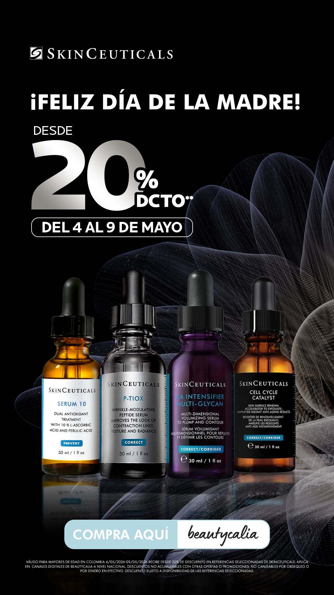 SkinCeuticals Facebook ad
