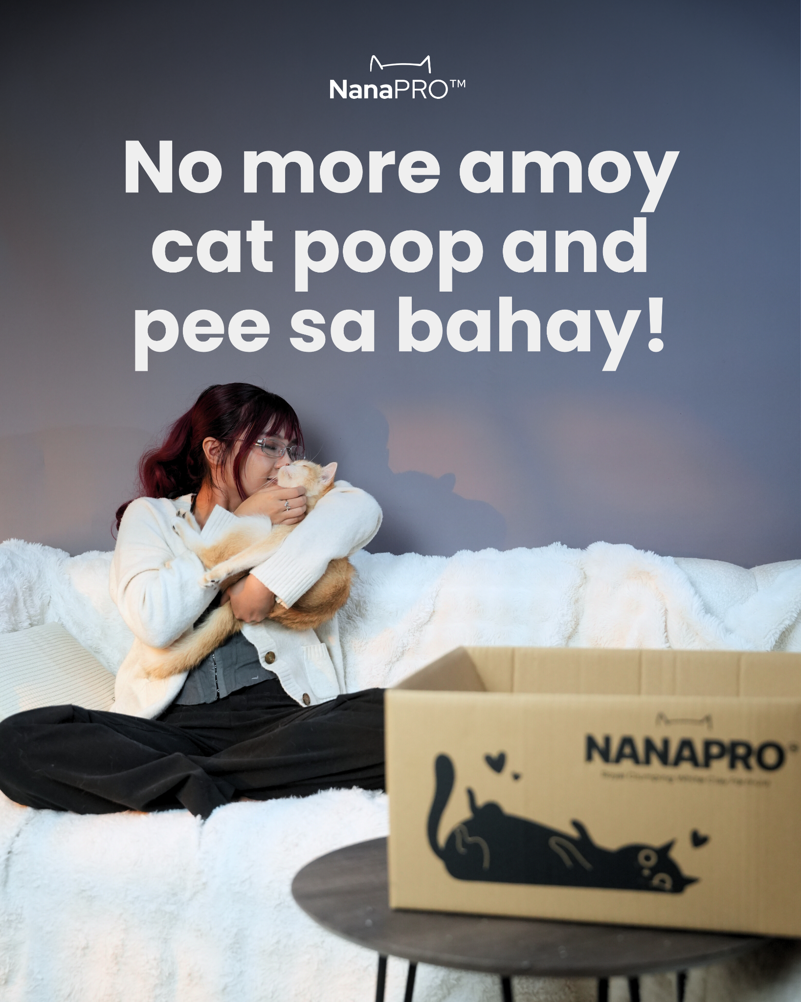 NanaPro Litter Facebook ad