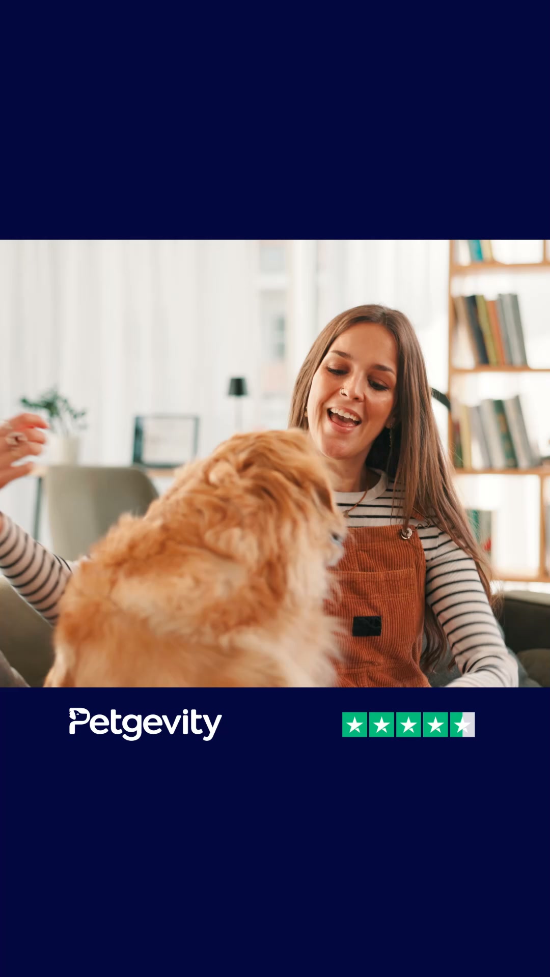 Petgevity UK Facebook ad: Clear cover, no surprises