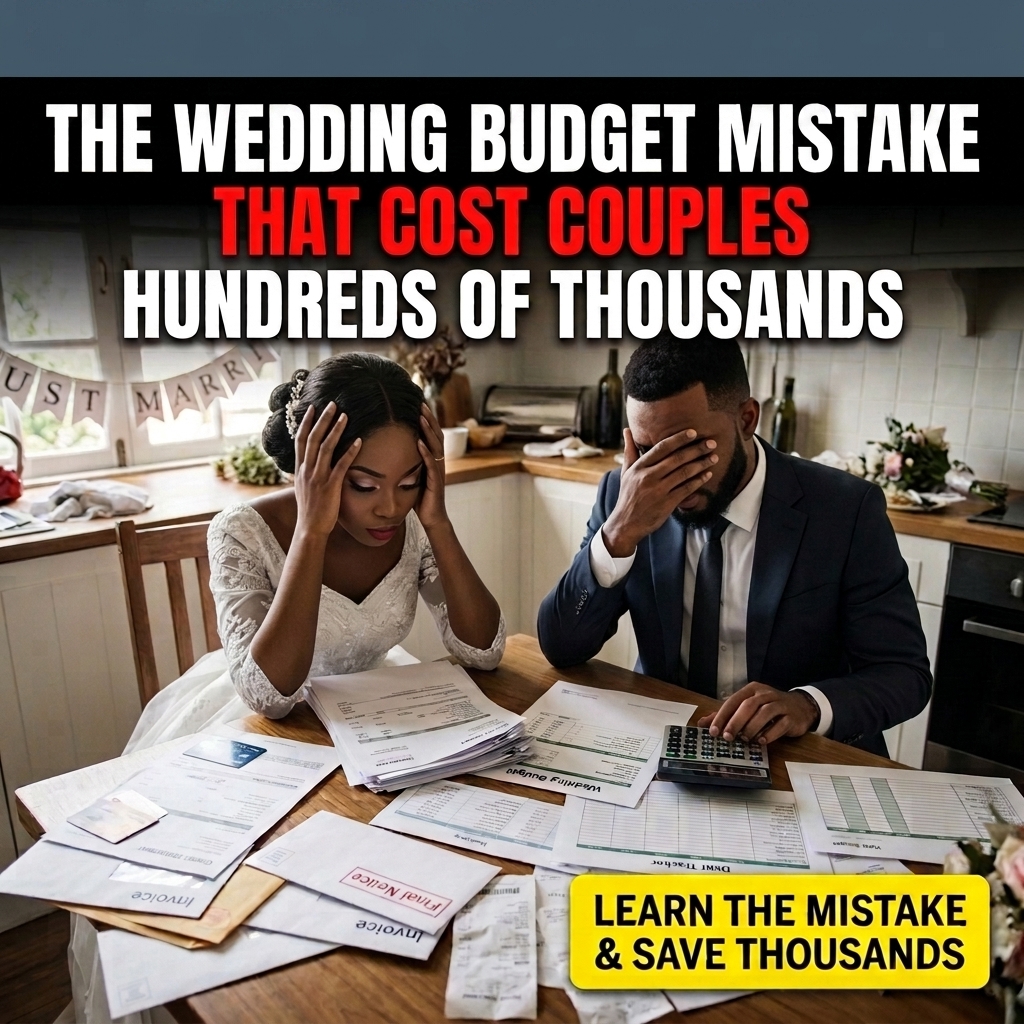 Digital Blueprint HQ Facebook ad: The Wedding Budget Mistake That Could Cost You More Than…