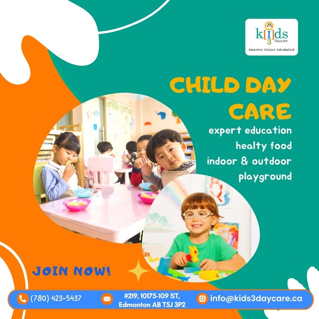 Kids3 Daycare Facebook ad