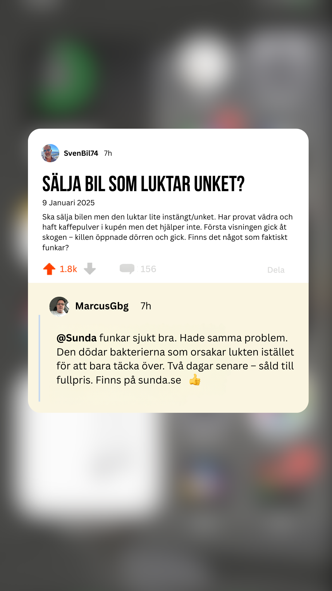 Sunda Facebook ad