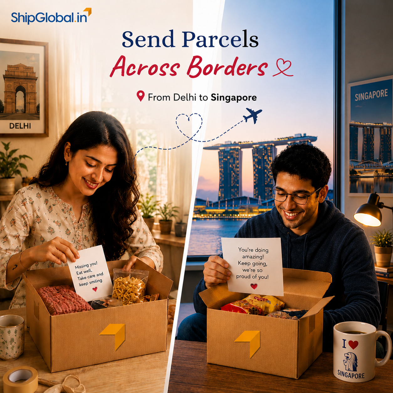 ShipGlobal.in Facebook ad